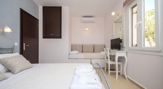 Вилла Luxury с балконом и с видом на море Naxos Luxury Villas
