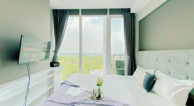 Апартаменты Simply And Modern Look 1Br At Tree Park City Bsd Apartment