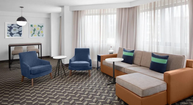 Двухместный люкс Residence Inn White Plains Westchester County