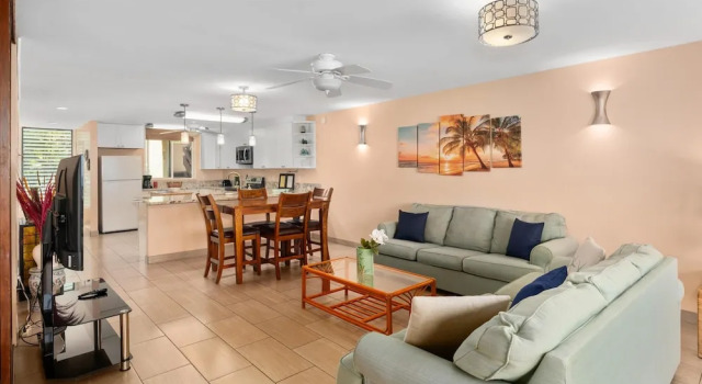 Номер Standard Big Island Keauhou Surf & Racquet 4-103 2 Bedroom Condo