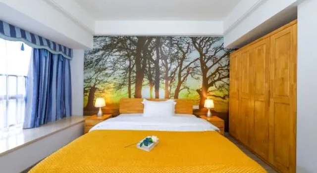 Люкс c 1 комнатой Jiangmen Taishan Xi Mansion Vacation Homestay (Xiyunlai Hot Springs)