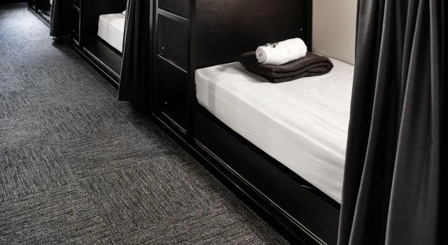 Кровать в общем номере The Pod Sydney