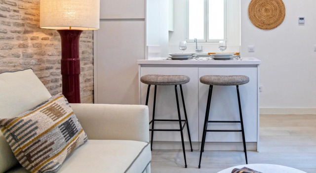 Beautiful one-bedroom apartment in the Heart of Seville. Feria V, Забронировать Апартаменты/квартира Севилья провинция Севилья, рядом с La Torre de Don Fadrique