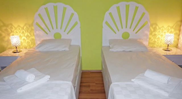Апартаменты Luxury с 2 комнатами с видом на море White Pearl Alanya