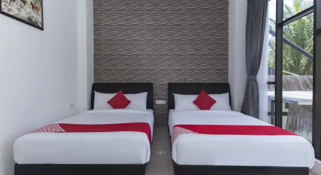 Confort quadruple chambre Rock Mountain