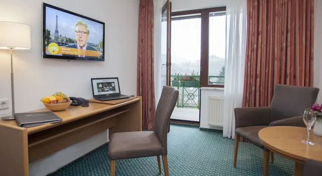 Двухместный номер Comfort с балконом Hotel & Ferienappartements Edelweiss