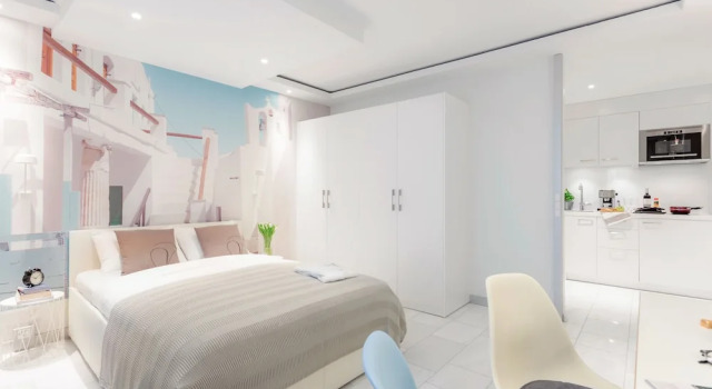 Студия VISIONAPARTMENTS Zug - self check-in