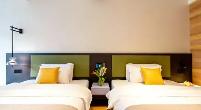 Люкс Luxury Puyu · Envision·Cinema Private Hot Spring Designer Hotel (Penshuici Jiaxiu Tower Branch), Guiyang