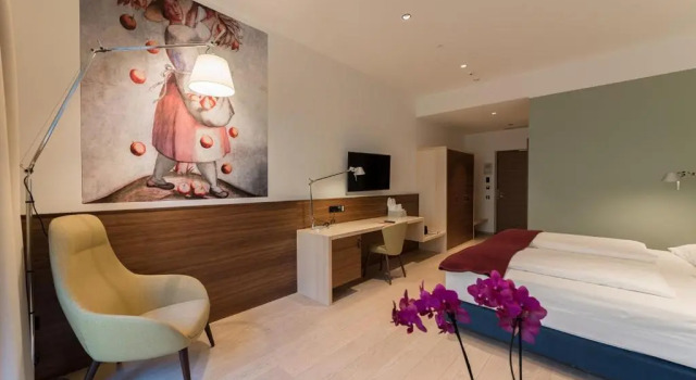 Номер Deluxe с видом на сад Hotel Stiegl Scala