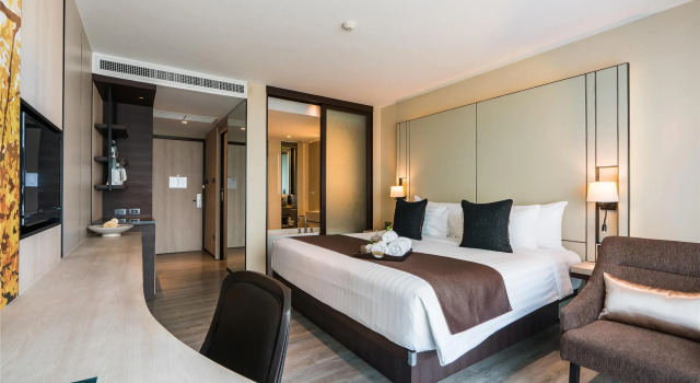 Двухместный номер Deluxe с балконом Siamese Hotel Pattaya, BW Signature Collection