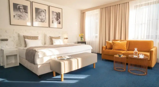 Двухместный номер Deluxe с балконом Hotel Savoy Špindlerův Mlýn