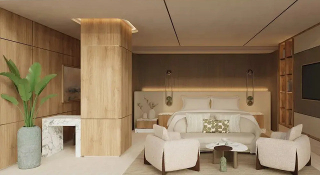Четырёхместный люкс Presidential с 3 комнатами The St Regis Costa Mujeres Resort, Cancun