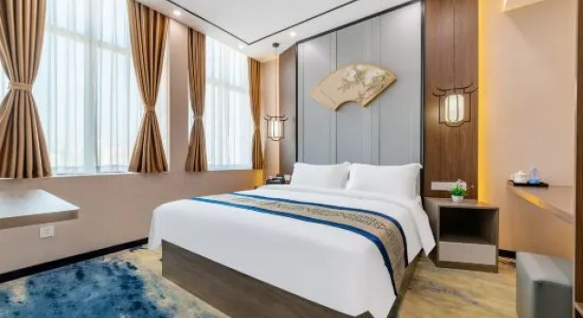 Двухместный люкс Deluxe Ningyang Hotel (Taishan Bus Terminal Branch)