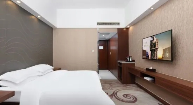 Двухместный номер Standard Jinjiang Metropolo Zhenjiang Railway Station Wanda Plaza