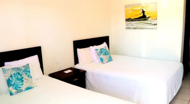 Четырёхместный номер Comfort рядом с пляжем San Felipe Beach Hotel