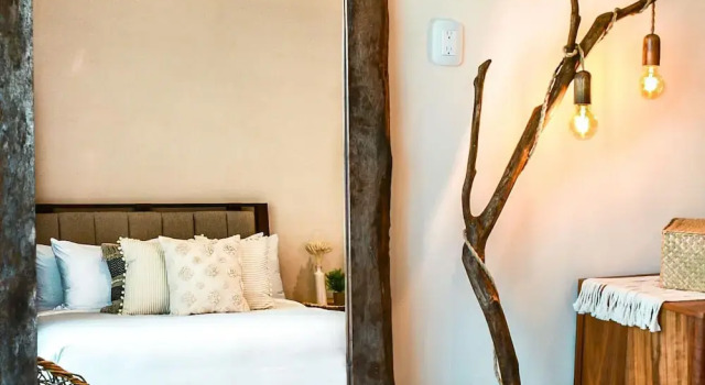 Light Luxury And Leafy Views at our 2 BR Apartment 10 min From Tulum Ruins, Prenota Appartamento Hotel a Quintana Roo con parcheggio, Parcheggio