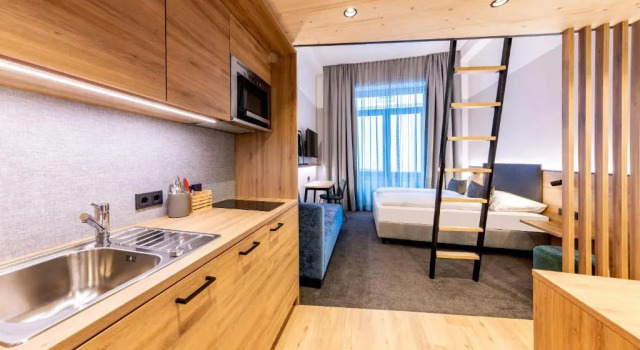Апартаменты Superior BOLLWERK Lifestyle Hotel, automatisiertes Hotel mit Self Check In