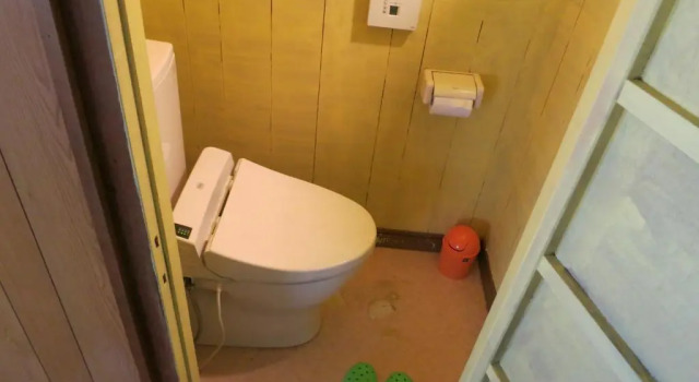 Кровать в общем номере Guesthouse Nishiki