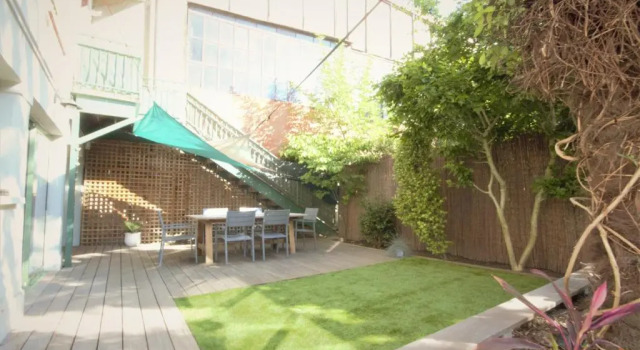 Апартаменты Gd appt T5 avec bureau jardin et parking en centre ville