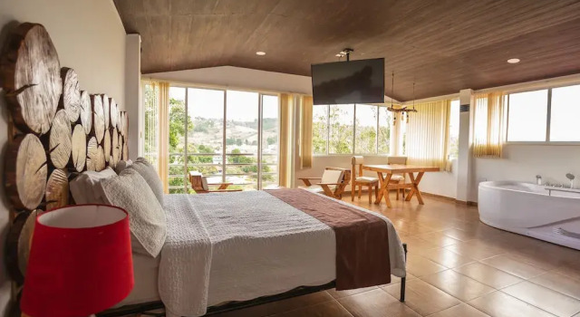 Номер Standard с балконом Hotel Campestre La Posada Del Rancho