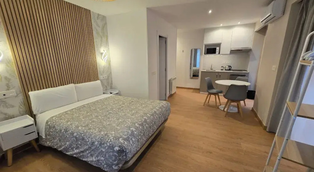 Студия Hostal A Nuestra Senora de La Paloma