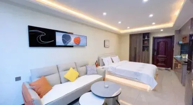 Люкс Huayang Nianhua Daily Rental Apartment (Mudanjiang Wanda Plaza)