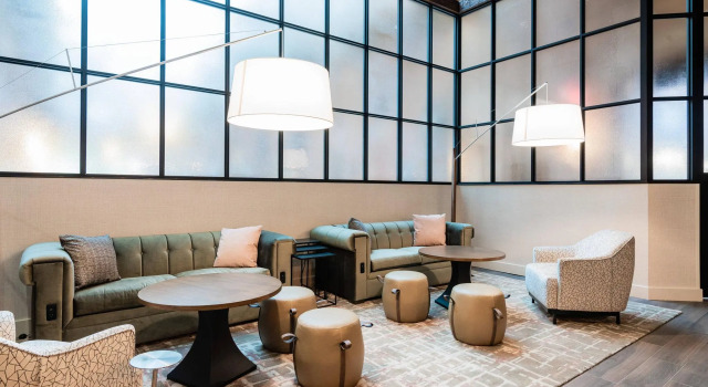 Standard Club huone Columbus Marriott