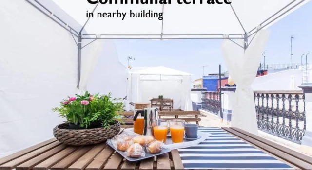Апартаменты Hostly Rivero 2A Center loft-Fibre-communal terrace-Parking Optional-CLess