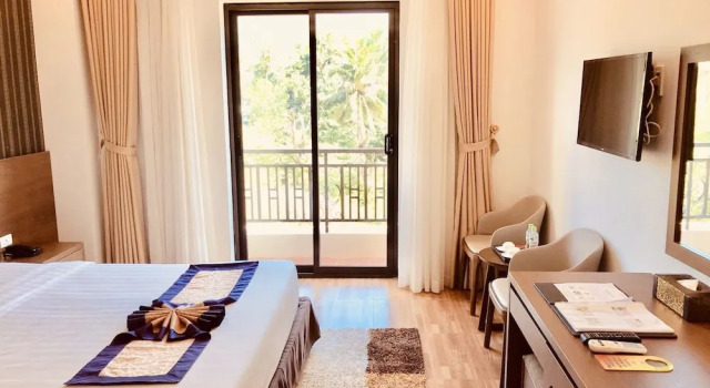 Двухместный номер Superior с балконом и с видом на сад Luxor Boutique Hotel Phu Quoc