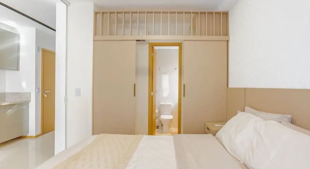 PB04 Apt 1 Suíte 350m da Praia da Pituba, Забронировать Отель Pituba Ондина