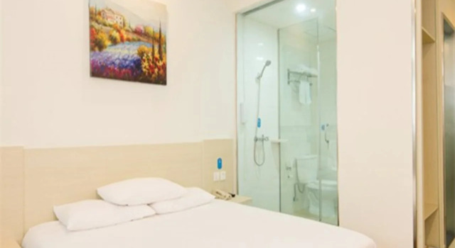 Hanting Express Shenzhen Hai Shang Shi Jie Zhao Shang Road Branch, Rezerwuj Hotel Hotele w Shenzhen z parkingiem, Parking