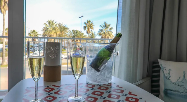 Номер Superior с балконом и с видом на море Hôtel Josse