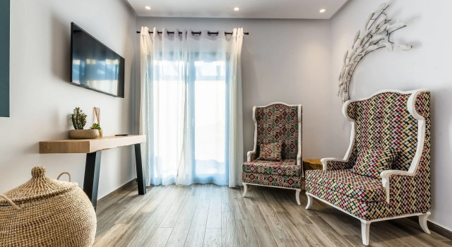 Двухместный номер Standard с балконом Portes Suites & Villas Mykonos