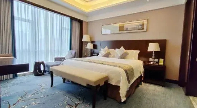 Двухместный люкс Deluxe с видом на город Howard Johnson Shipu Plaza Ningbo