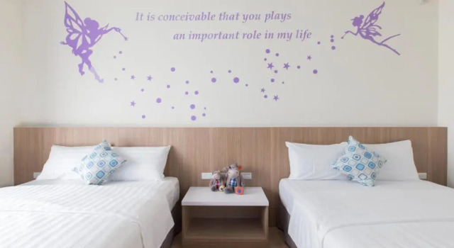 Четырёхместный номер Standard с балконом Sanwu Homestay