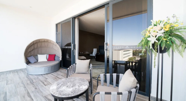 Exécutive double suite Vue sur la ville Marigold Hotel Windhoek