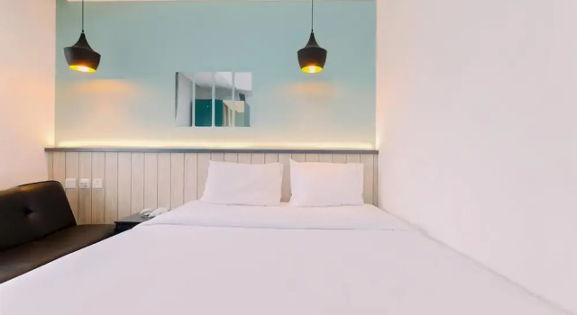 Студия Deluxe Comfortable and Complete Studio for Family at West Vista Apartment