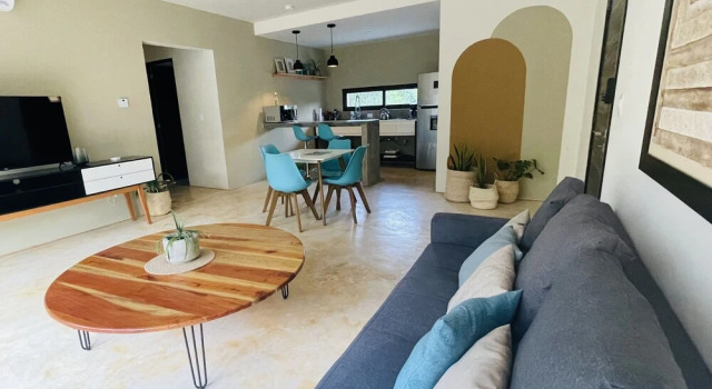 Family Apartment in Beautiful Residential Complex in Holbox