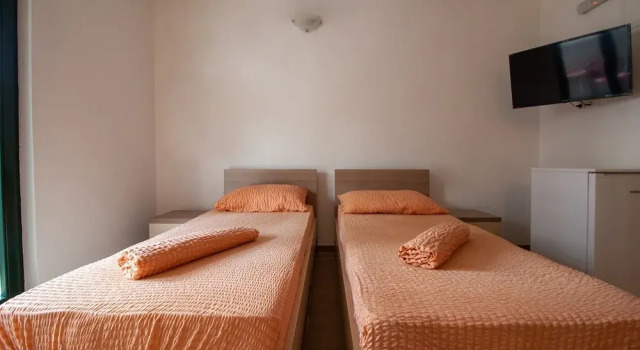 Студия с балконом и с частичным видом на море Villa Anteo