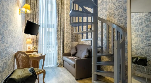 Трёхместный номер Deluxe Hôtel Baudelaire Opéra