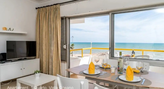 Апартаменты Standard c 1 комнатой с балконом и с видом на океан Akisol Quarteira Ocean