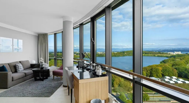 Люкс с видом на город Thon Hotel Stavanger Forum