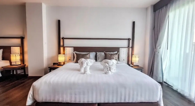 Трёхместный номер Standard с балконом Na Napa Wellness Spa & Resort