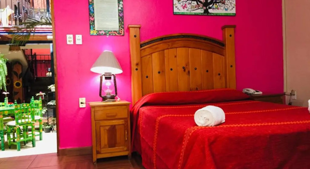 Двухместный номер Standard с балконом Hotel Cazomalli Oaxaca