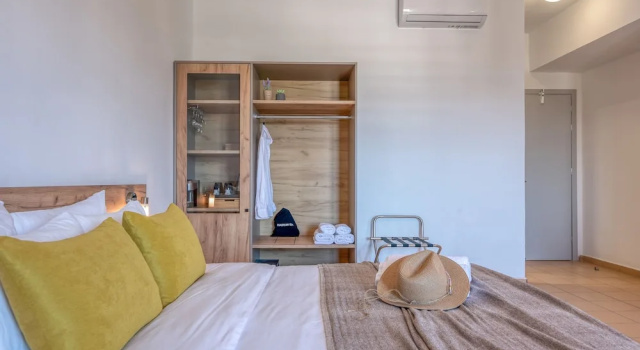 Номер Deluxe с балконом и с видом на море Kaliviani Traditional Hotel