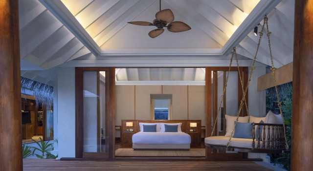 Pool Residence Beach с 3 комнатами Anantara Kihavah Maldives Villas
