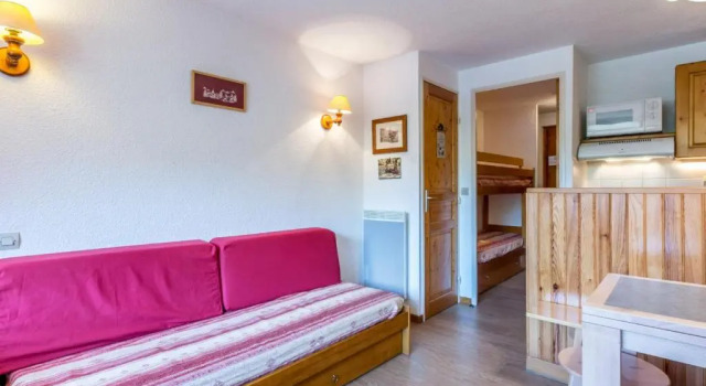 Appartement La Clusaz, 1 pièce, 4 personnes - FR-1-304-30, Забронировать Апартаменты/квартира Ла-Клюза Лыжный курорт на озере Анси, рядом с Плавательный бассейн Aravis