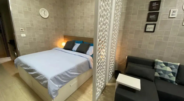 Двухместная студия с балконом и с видом на море Luxurious Hurghada Apartment