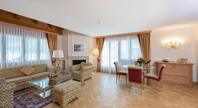 Люкс с балконом Hotel Vereina