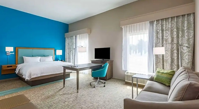 Двухместный люкс Hampton Inn & Suites Mary Esther-Fort Walton Beach, Fl
